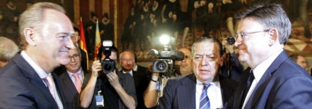 Puig y Fabra se reúnen para negociar el traspaso de poderes en la Generalitat