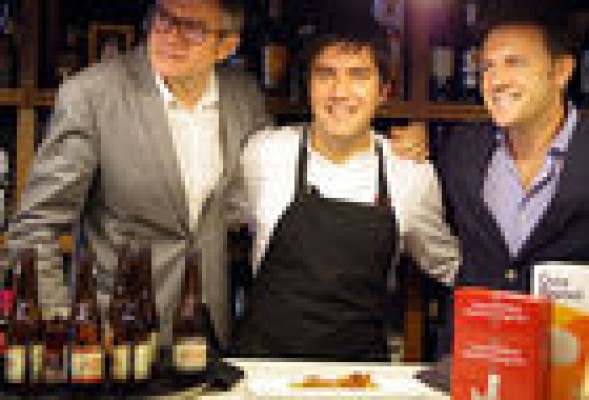 Un alumno de la escuela Gambrinus Valencia gana el concurso 'Road to Millesime' con una tapa
