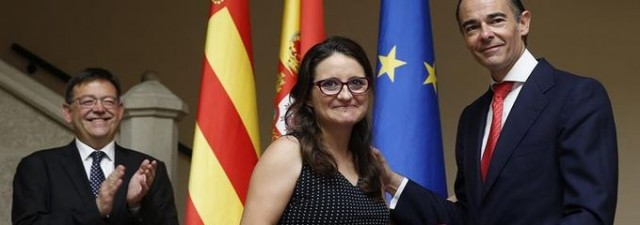 Oltra promete su cargo y asegura que reconocerá cuando se equivoque