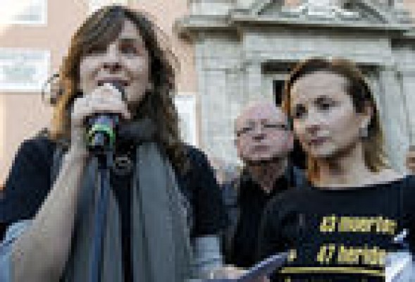 Puig y Oltra reciben a la presidenta de la Asociación de Víctimas del Accidente de Metro