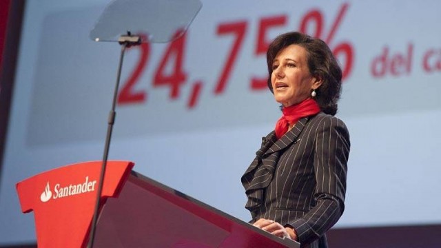 Casi el 77% de los accionistas del Banco Santander pide cobrar el dividendo en títulos