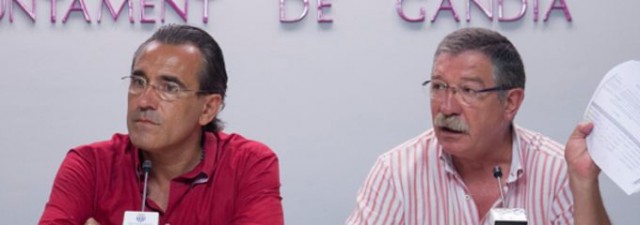 El PP de Gandia asegura que el 91% de la deuda la generó el PSOE