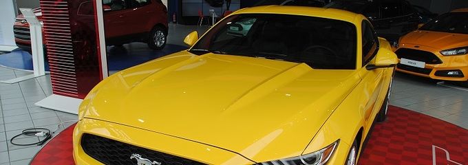 El Ford Mustang luce ya en Vedat Mediterráneo