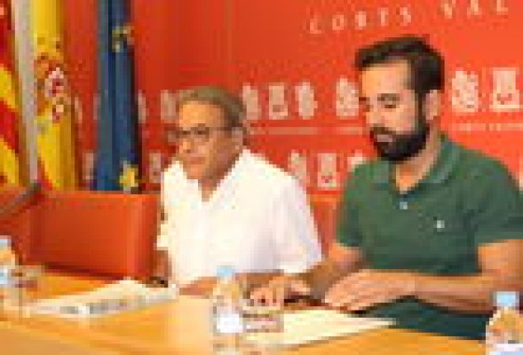 El PSPV presenta una proposición no de ley para que el Gobierno invierta 