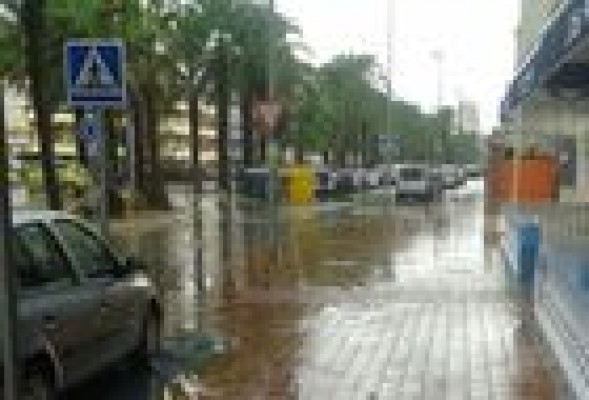 Fuertes lluvias dejan más de 100 litros en algunos puntos de La Safor