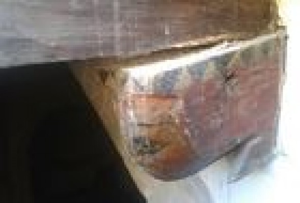 Descubren un artesonado románico en la iglesia de Ayora