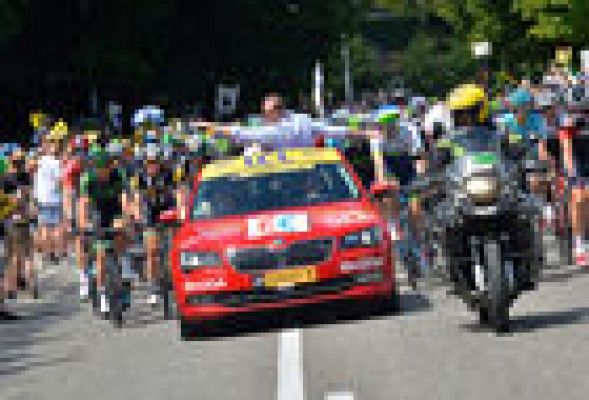 Skoda, el coche de la Vuelta a España