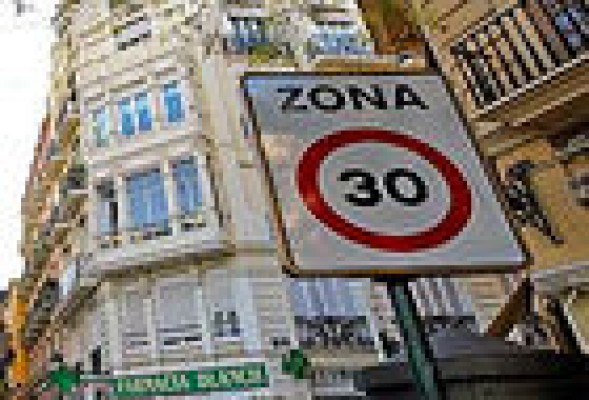 CCOO PV espera el límite de velocidad 30 km/h se extienda al resto de Valencia