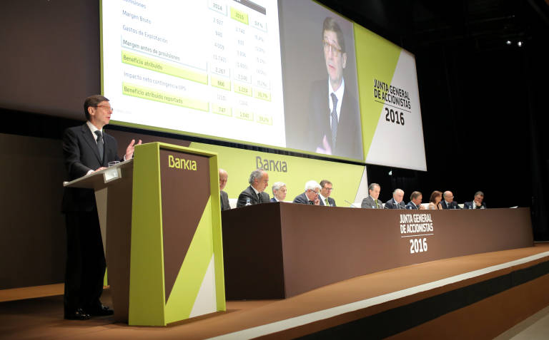 BFA, matriz de Bankia, tiene un excedente de capital de 3.600 millones de euros