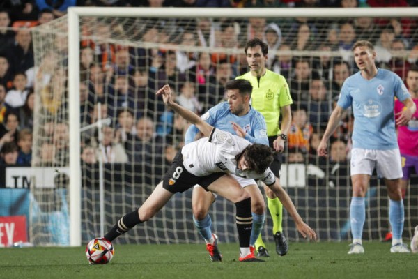 El Valencia no pierde en Mestalla en liga ante el Celta desde 2016
