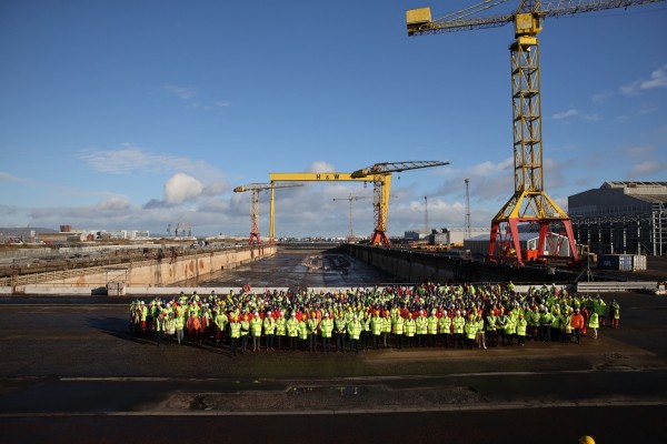 Harland & Wolff, pieza clave en el plan de negocios de Navantia UK tras su compra