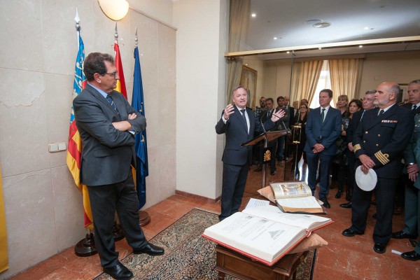 Toma de posesión del subdelegado del Gobierno en Alicante (fotos RAFA MOLINA)