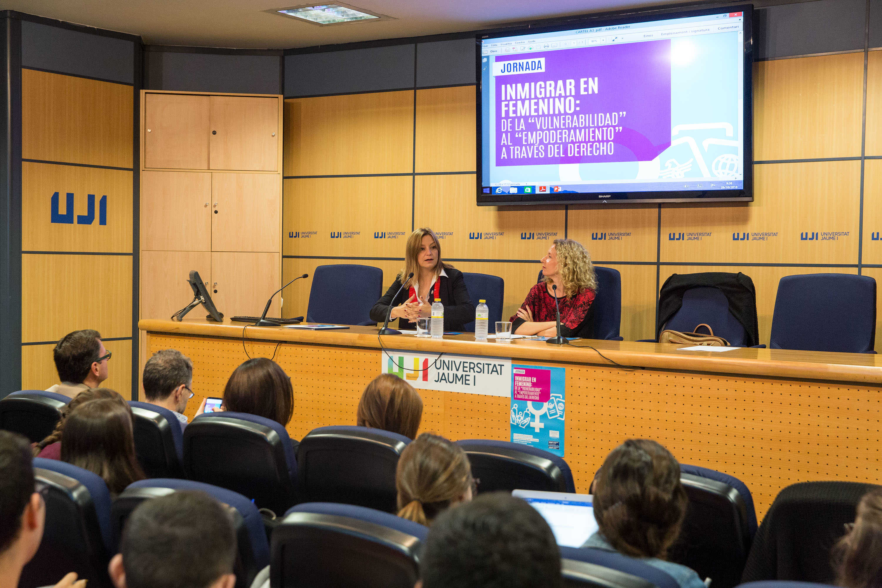 Una jorrnada en la UJI. (Foto: DAMINÁN LLORENS) - 