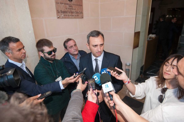Presentación del estudio sobre el proyecto de Zona Franca en el entorno Alicante-Elche (fotos RAFA MOLINA)