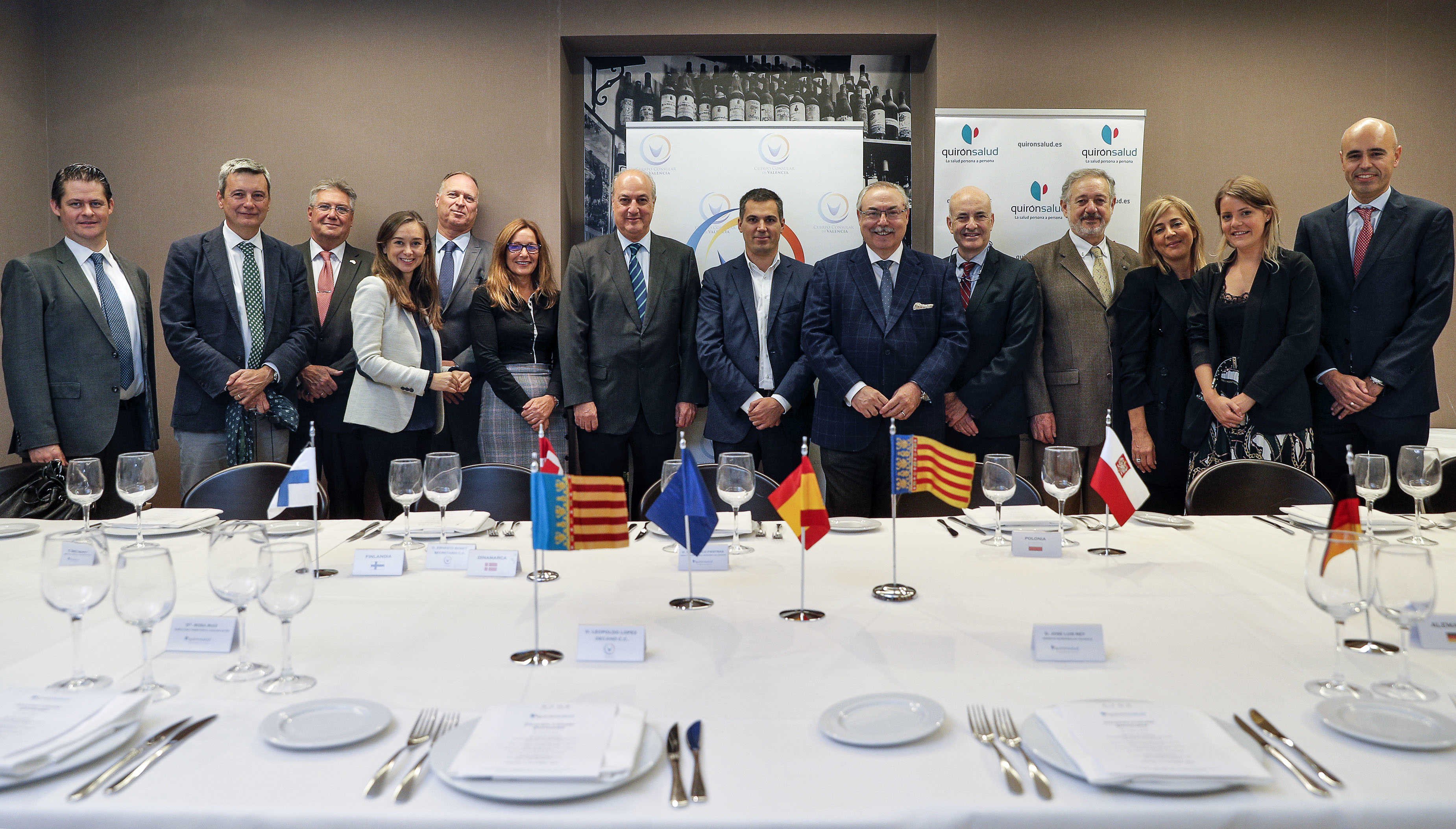 El cuerpo consular de la Comunitat Valenciana resalta la calidad de la sanidad española