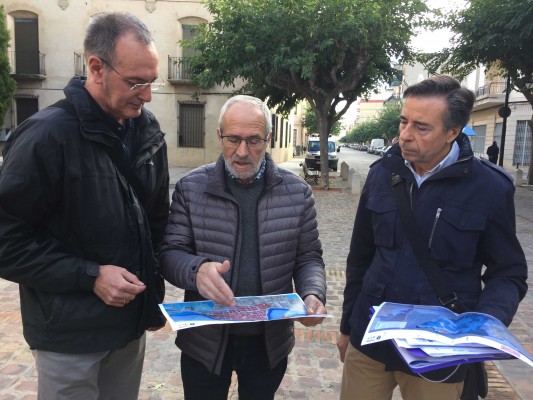 La Diputació inicia en Albalat de la Ribera su plan de ayuda para prevenir el riesgo de inundaciones