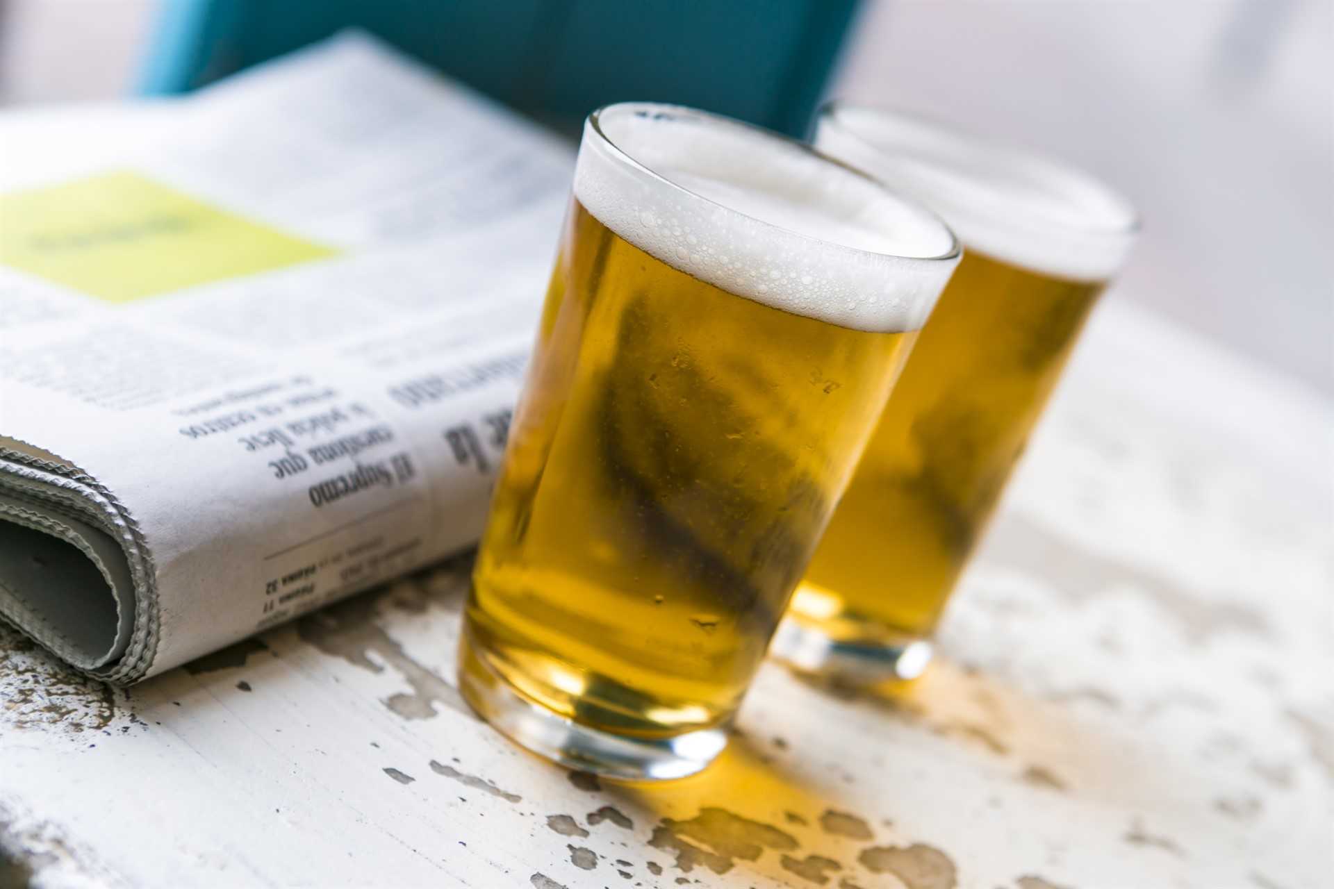 El consumo moderado de cerveza no estaría relacionado con un aumento de gases
