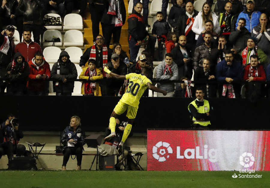 Chukwueze estrena su casillero goleador en la Liga
