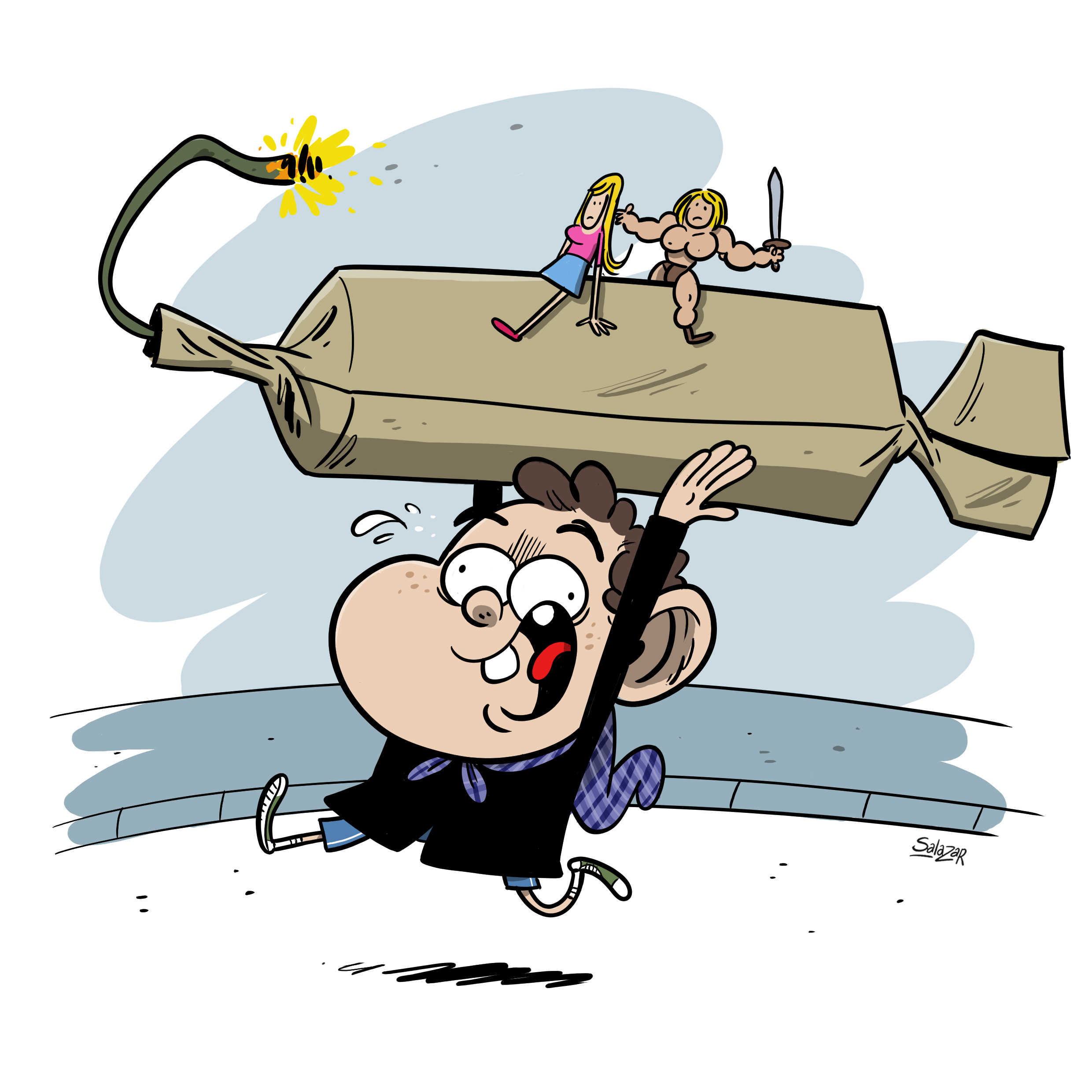   l·lustració de Raul Salazar per a Cultur Plaza  - 