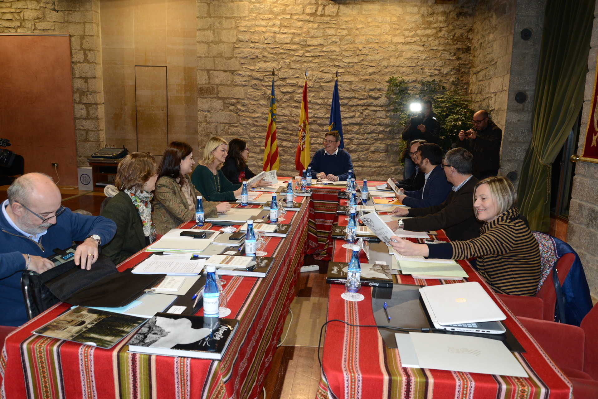 Foto de grupo del I Seminari de Govern celebrado en Morella en enero de 2016 - 