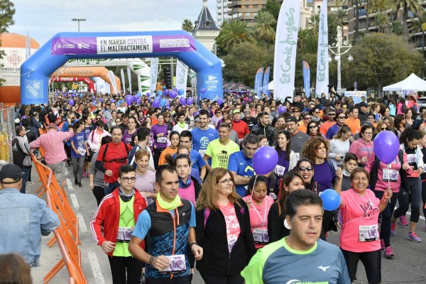 La IIIª Marxa Contra la Violència de Gènere involucra a más de 9.000 personas