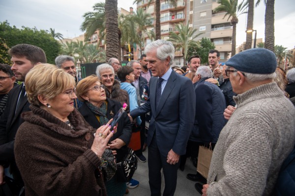 Inauguración del 'Jardín de la Concordia' en Germanías de Elche (Fotos: Rafa Molina)