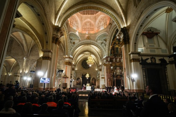 Misa funeral en laCatedral de València por las víctimas de la Dana