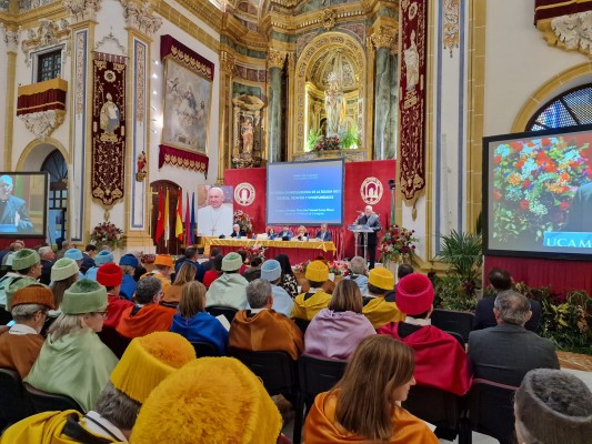 Así fue el acto de apertura del curso académico en la UCAM (Fotos: UCAM)