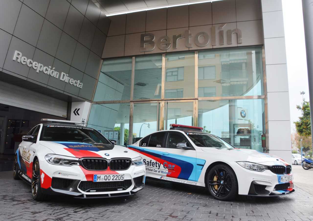 Bertolín proporciona asistencia técnica a los Safety Car de MotoGP