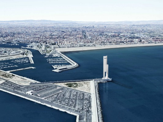 La Torre Eòlica, nuevo hito arquitectónico para València
