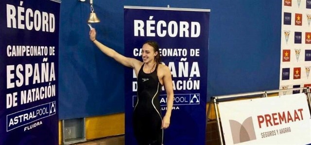 Lidón Muñoz logra el récord de España de 50 libre