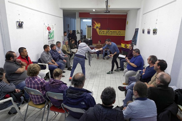 La dirección de EU refrenda al Grao en la aprobación de las primarias conjuntas