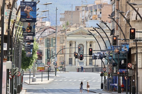 Así está Murcia en pleno agosto, una ciudad con otro ritmo de vida (Fotos: CPM IMAGEN)