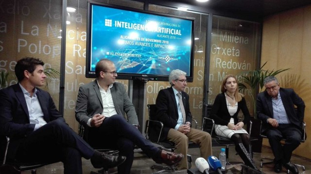 Los expertos de las grandes tecnológicas se dan cita en el Congreso de Inteligencia Artificial de Alicante