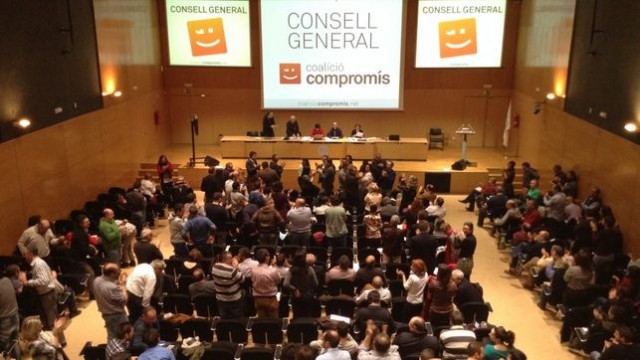 La encrucijada de Compromís: convocar o no el Consell General, inactivo e inservible desde 2015