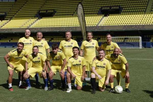 Los clientes de Ascale disfrutan del espíritu del fútbol profesional en La Cerámica (Fotos: Antonio Pradas/Villarreal CF)