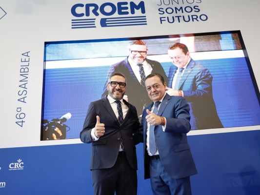 López Abad se pone al frente de la Croem arropado por más de 400 empresarios de la Región (Fotos: CPM IMAGEN)