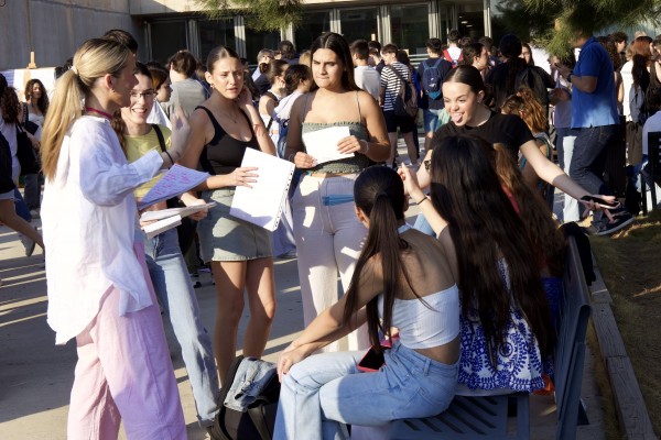 Nervios a flor de piel: así se vivió la primera jornada de la EBAU en la Región (Fotos: CPM Imagen/UPCT)