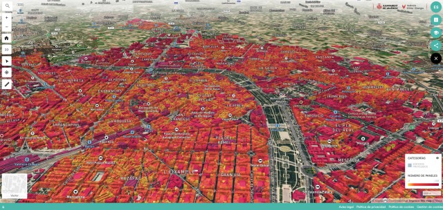 València estrena un mapa solar público para quienes quieren apostar por la energía fotovoltaica