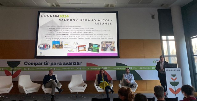 Alcoy presenta  a nivel nacional su Sandbox Urbano como impulso a la investigación tecnológica