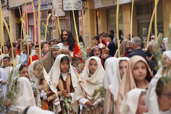 Así celebró Jumilla la Procesión de las Palmas: con alegría y devoción  (Fotos: Ayto. Jumilla)