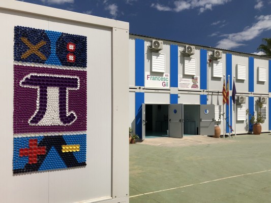 Las obras del IES Francesc Gil de Canals podrán retomarse en enero y cumplen los plazos previstos
