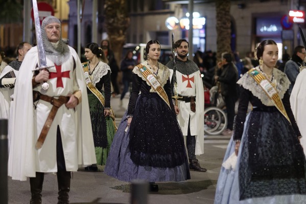 Desfilada templària-gaiatera (Fotos: Antonio Pradas)