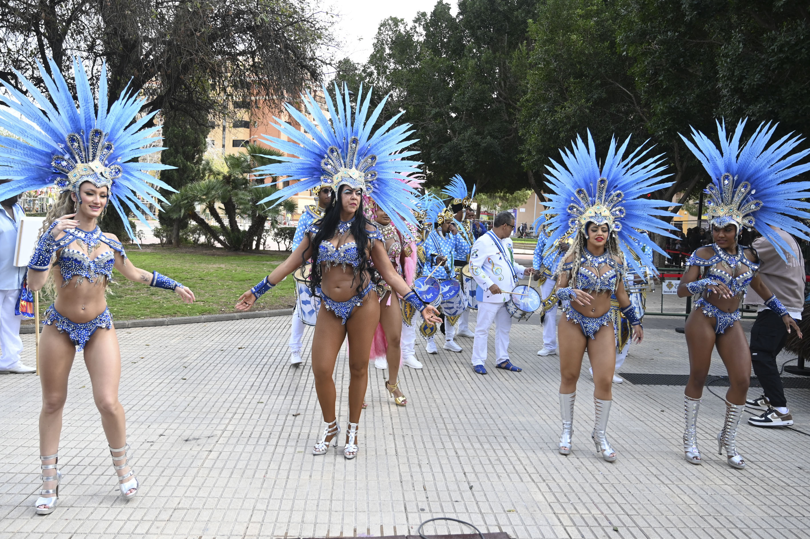 Ambiente, mascletà y visita a la Gaiata 7, Cor de la Ciutat (Fotos: Carlos Pascual)
