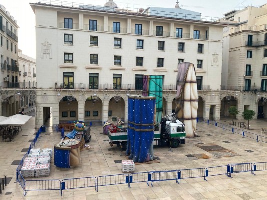 El Belén de récord Guinness de Alicante ya se deja ver: otro hito en la programación navideña