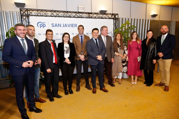 Reconocimiento del Partido Popular a los mejores de San Javier (Fotos: LA ROCA)