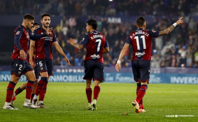 El Levante UD va a por la mejor racha de 2024
