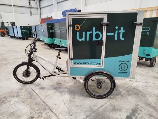 La empresa de 'delivery' Urb-it liquida sus bienes y subasta todas sus bicicletas eléctricas de carga
