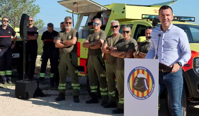 La Diputación paga 10,5 millones a los bomberos en horas extra por la Dana y otras emergencias