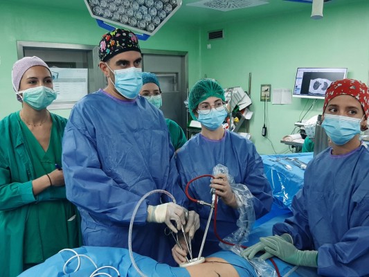 La Separ elige al Hospital Balmis como referencia formativa para cirugías de cáncer de pulmón